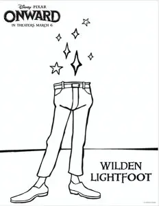 Image of forward to print and color