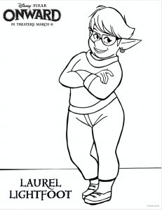 Forward Coloring Page For Children