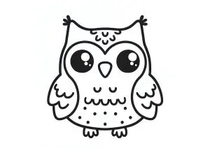 Thick Lined Owl