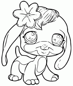 Free Petshop coloring pages to download