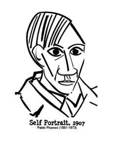 Free Picasso Coloring Page To Color