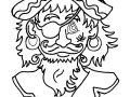 Pirate Coloring Page For Kids