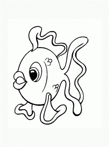 Fish coloring to download