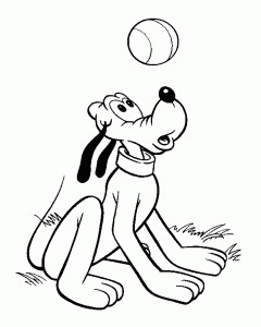 coloring-page-pluto-free-to-color-for-children