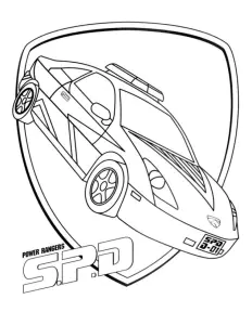 Free power rangers drawing to download and color