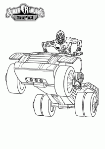 Power Rangers coloring pages for kids