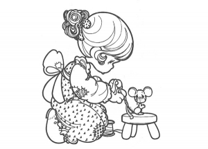 Precious Moments Coloring Page For Kids