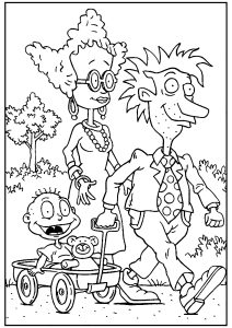 Rugrats free to color for children - Rugrats Coloring Pages for Kids