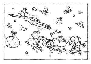 Image of sam sam to download and color