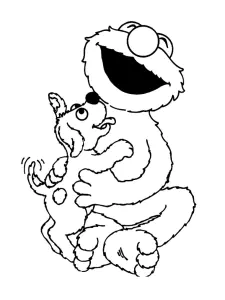 Sesame Street Coloring For Kids
