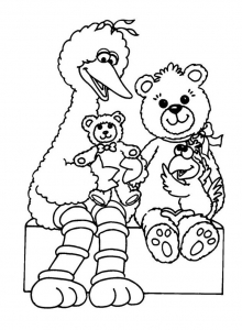 Sesame Street Coloring to download for free