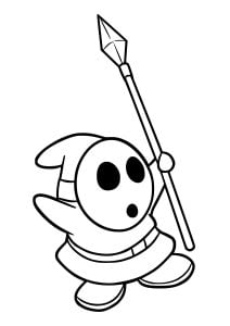 Shy guy with a gun