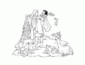 coloring-page-snow-white-to-download