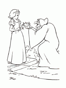 coloring-page-snow-white-to-download-for-free