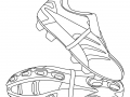 Soccer Coloring Page To Print For Kids