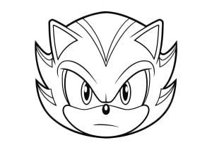 Sonic face to create a mask