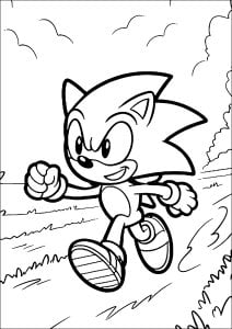 Sonic the fast hedgehog