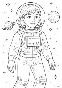 Young Astraunote Girl