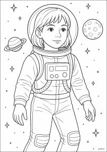 Young Astraunote Girl