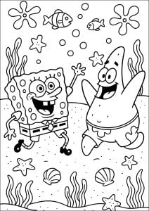 Happy underwater getaway