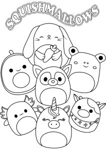 Squishmallows: adorable stuffed animals