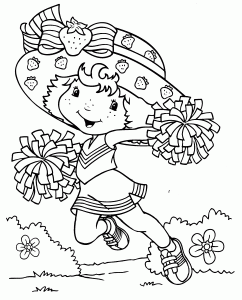 coloring-page-strawberry-shortcake-to-download-for-free