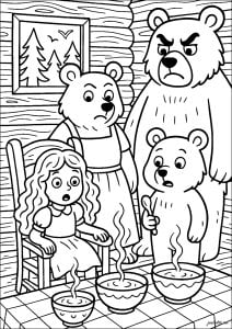 Goldilocks and the three bears   Discovering the bowls