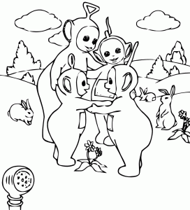 coloring-page-teletubbies-to-download-for-free