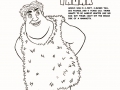 Free printable coloring pages of The Croods