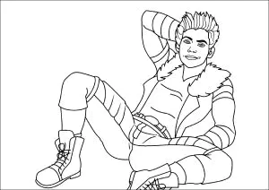 Carlos Lying Down