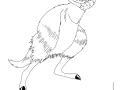 Ice Age Coloring Page For Kids