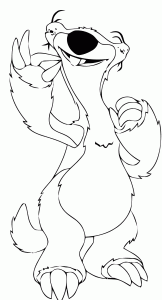 Ice Age Image To Print And Color