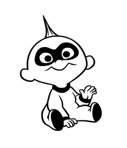 The Incredibles Coloring Page To Print