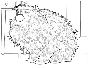 Comme Des Bêtes Coloring Page For Children