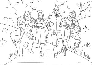 The Four Companions of the Wizard of Oz