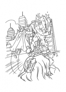 Thor coloring pages for kids