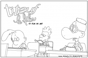 Printable Coloring Page Of Titeuf