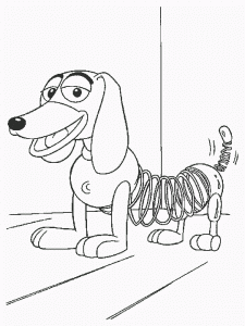 Woody, buzz Lightyear, Jessy, Rex, Hamm, Zigzag .. - Toy Story Kids  Coloring Pages
