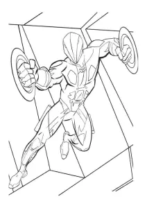 Tron coloring page for kids