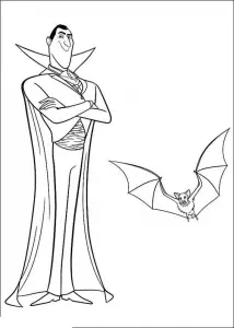 Vampires Coloring Page To Download