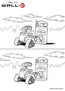 Free Wall E Coloring Page To Print