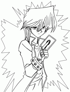 coloring-page-yu-gi-oh-to-color-for-children