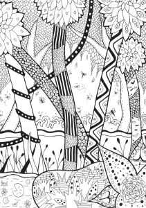 Zentangle To Print For Free