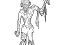 Zombie Picture To Print And Color