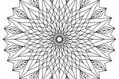 Mandala a colorier adulte difficile 18