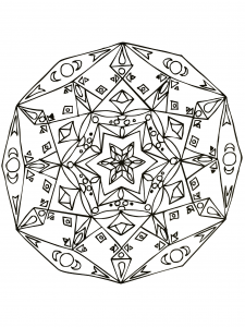 Mandalas a imprimer gratuit 80
