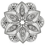 Mandala fleuri par markovka