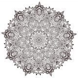 Mandala vegetal par anvino