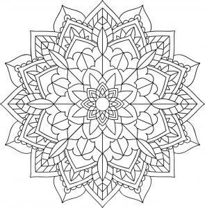 Mandala floral pour tous