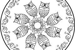 Mandala a colorier gratuit a imprimer 4